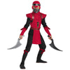 Red Viper Shadow Ninja Costume Boys Night Fury Deluxe Kids Child Jumpsuit-Cyberteez