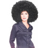 Super Big Huge Women's Afro 70's Disco Clown Costume Wig (Black)-Cyberteez
