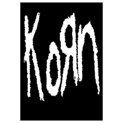 KORN Logo Tapestry Cloth Poster Flag Wall Banner 30" x 40"