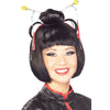Geisha Girl Women's Costume Wig Asian Lady Oriental Japanese Fashion Accessory-Cyberteez