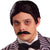 Addams Family Gomez Men's Moustache And Wig Costume Set