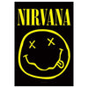 NIRVANA Smiley Face Logo Tapestry Cloth Poster Flag Wall Banner 30" x 40"-Cyberteez