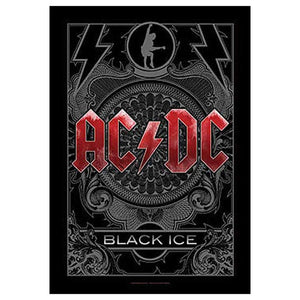 AC/DC Black Ice Tapestry Cloth Poster Flag Wall Banner 30" x 40"-Cyberteez