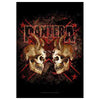 PANTERA Double Skull Tapestry Cloth Poster Flag Wall Banner 30" x 40"-Cyberteez