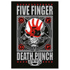Five Finger Death Punch Punchagram Tapestry Cloth Poster Flag Wall Banner 30" x 40"-Cyberteez