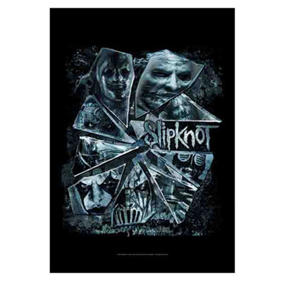 SLIPKNOT Broken Glass Tapestry Cloth Poster Flag Wall Banner New 30" x 40"