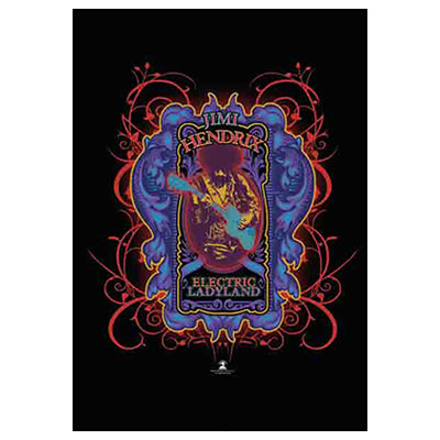 Jimi Hendrix Electric Ladyland Tapestry Cloth Poster Flag Wall Banner 30" x 40"