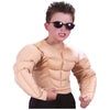 Muscle Costume Boys Padded Kids Youth Shirt-Cyberteez