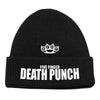 Five Finger Death Punch Knuckle Logo Beanie Hat Cap-Cyberteez