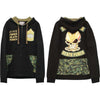 Five Finger Death Punch Knucklehead Camo Zip Hoody Sweatshirt-Cyberteez