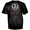 Ruger Metal Eagle Logo American Firearms T-Shirt-Cyberteez