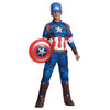 Captain America Age Of Ultron Child Kids Boys Youth Muscle Chest Costume-Cyberteez