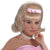 50's Women's Blonde Bouffant Costume Wig