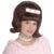 50's Women's Brown Bouffant Costume Wig