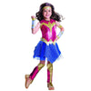 Wonder Woman Girls Child Kids DELUXE Batman Vs Superman Dawn Of Justice Costume-Cyberteez