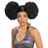 Afro Puffs Wig 70s Disco Women's Costume Accessory-Cyberteez