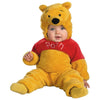 Winnie The Pooh Costume Infant Toddler Deluxe Plush Jumpsuit-Cyberteez