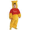 Winnie The Pooh Costume Infant Toddler Deluxe Plush Jumpsuit-Cyberteez