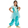 Jasmine Aladdin Princess Costume Classic Girls Child Toddler Jumpsuit-Cyberteez