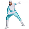 Incredibles Frozone Men's Deluxe Jumpsuit Costume-Cyberteez