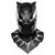 Black Panther Mask Men's Overhead Latex Costume Accessory