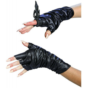 Maleficent Sleeping Beauty Women's Adult Costume Gloves And Ring Set-Cyberteez