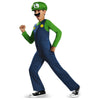 Luigi Costume Boys Child Kids Classic Super Mario Brothers-Cyberteez
