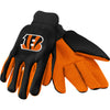 Cincinnati Bengals NFL Team Adult Size Utility Work Gloves-Cyberteez