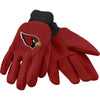 Arizona Cardinals NFL Team Adult Size Utility Work Gloves-Cyberteez