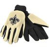 New Orleans Saints NFL Team Adult Size Utility Work Gloves-Cyberteez