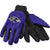 Baltimore Ravens NFL Team Adult Size Utility Work Gloves