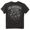 NRA Snake 2nd Amendment Not Negotiable Gray T-Shirt-Cyberteez