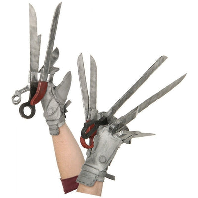 Edward Scissorhands Men's Deluxe Glove Set Costume Accessory
