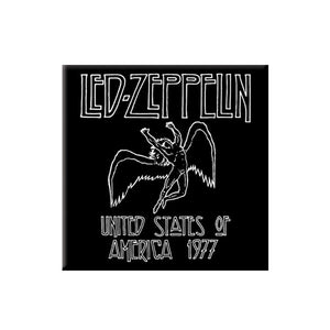 Led Zeppelin USA Tour 1977 Fridge Magnet-Cyberteez
