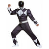 Power Rangers Black Ranger Men's Classic Muscle Chest Costume-Cyberteez
