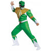 Power Rangers Green Ranger Men's Classic Muscle Muscle Chest Costume-Cyberteez