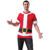 Santa Claus Suit Costume T-Shirt Men's Christmas Holiday Tee-Cyberteez