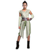 Star Wars Rey Costume Women's Deluxe Force Awakens Scavenger Outfit-Cyberteez