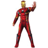 Iron Man Men's Adult Size Deluxe Muscle Chest Costume-Cyberteez