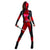 Deadpool Women's Jumpsuit w/ Mask Marvel Costume