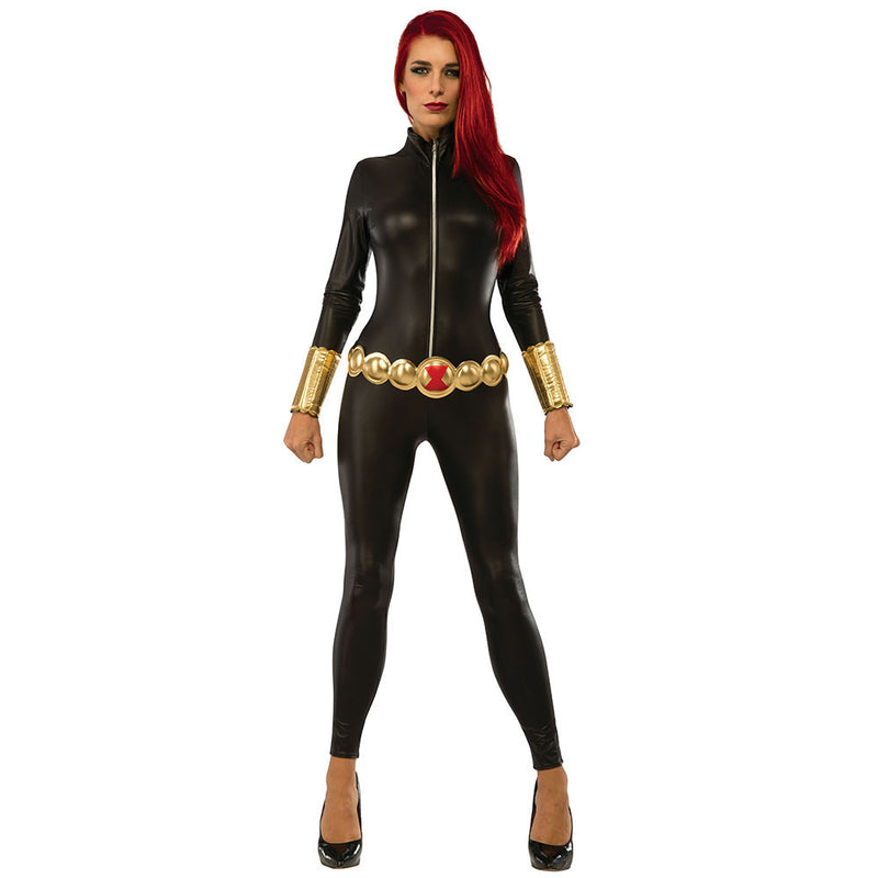 Black Widow Women's Jumpsuit Marvel Avengers Costume - Cyberteez Black Widow Women's Jumpsuit Marvel Avengers Costume - Cyberteez
