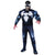 Venom Black Spider Man Men's Deluxe Muscle Chest Costume