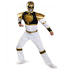 Power Rangers White Ranger Men's Classic Muscle Muscle Chest Costume-Cyberteez