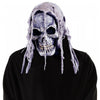 Zombie Mask Skull Zombie Adult Skeleton Crypt Creature Costume Accessory-Cyberteez