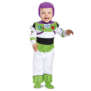 Buzz Lightyear Costume Boys Deluxe Infant Toddler Toy Story Jumpsuit-Cyberteez