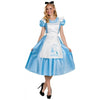 Alice In Wonderland Costume Dress Women's Classic Blue Outfit-Cyberteez
