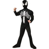 Venom Black Spider Man Deluxe Boys Child Kids Youth Muscle Chest Costume-Cyberteez