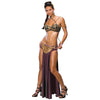 Star Wars Princess Leia Slave Outfit Womens Costume-Cyberteez