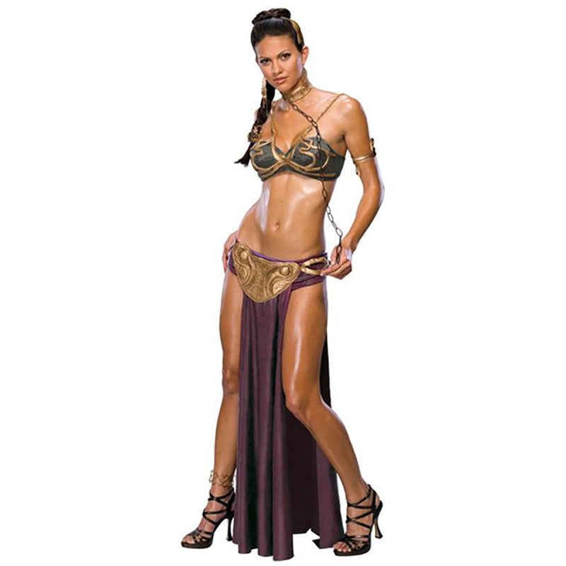 Star Wars Princess Leia Slave Outfit Womens Costume - Cyberteez Star Wars Princess Leia Slave Outfit Womens Costume - Cyberteez
