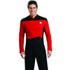Star Trek Next Generation Men's COMMANDER RED Uniform Costume T-Shirt-Cyberteez